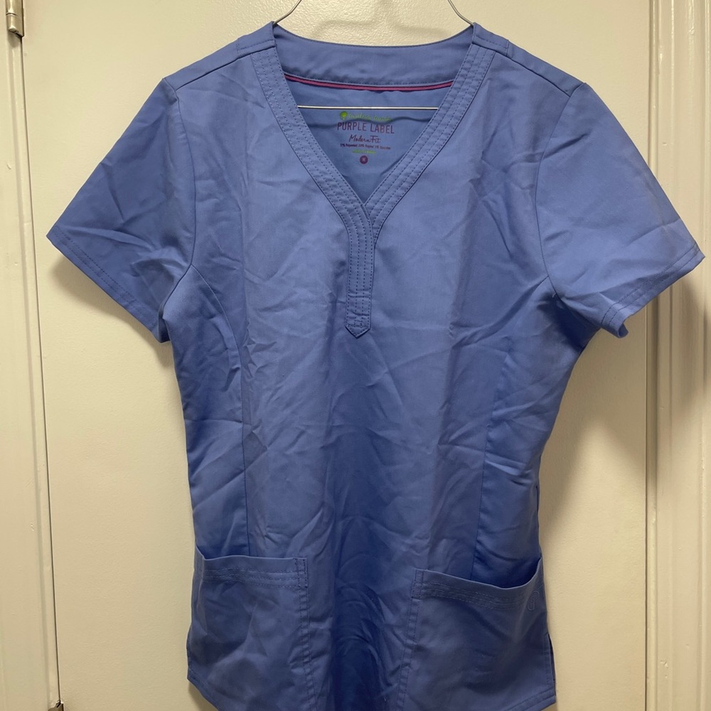 *Purple Label Nurseing Scrub Top